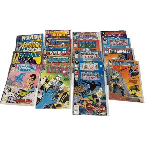 Collection of Vintage Comic Books, Primarily Focusing on Popular Marvel Plus More