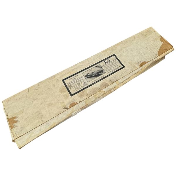 Collectible Model Kit of a Mahogany Runabout Speedboat from the 1940s No, 203