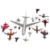 Image 2 : Collection of Various Diecast Planes Canada 3000 Plane Micro MacHines & More