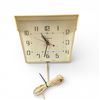 Image 1 : This Item is a Vintage Electric Wall Clock, Likely Manufactured by Ingraham