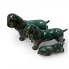 Image 2 : Blue Mountain Pottery Trio Cocker Spaniel Pieces Largest 14-Inch Long