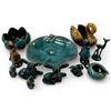 Image 1 : Collection of 12 Blue Mountain Pottery Pieces Rabbits, Dogs, Deer, Bowl, Swan, Ducks & Creamer +++