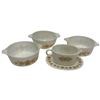 Image 1 : Pyrex Gold Butterfly Set: 441, 2x 472-B, 77-B & 77-U