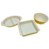 Image 2 : Vintage Pyrex Yellow Baking Dishes Models 922, 36 and 403