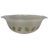 Image 1 : Glassbake J-2356 Mixing Bowl with Green Herbs Pattern