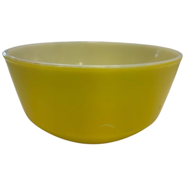 Fire King 453 Yellow Mixing Bowl 8.5-Inch Diameter