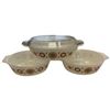 Image 1 : JAJ Toledo Pattern Dishes 524 with Lid & 2x 513 Bowls Vintage