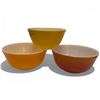 Image 1 : Pyrex 400 Series Nesting Bowls 2x 403 & 1x 402
