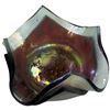 Image 2 : Art Glass Studio Pieces: Arte Vargas Stemmed Glass 8.5-Inch Tall,  Vase & L. Scott Bowl