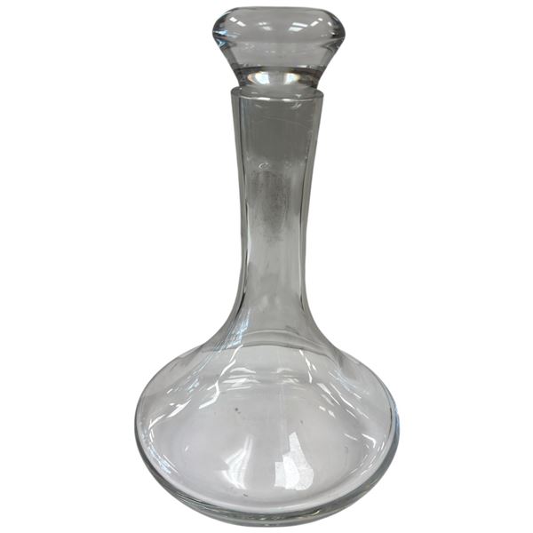 Artisan High Quality Glass Wine Decanter with Stopper 11-Inch