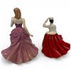 Image 2 : Royal Doulton Pretty Ladies - Gail HN 4804 & Victoria HN 4623