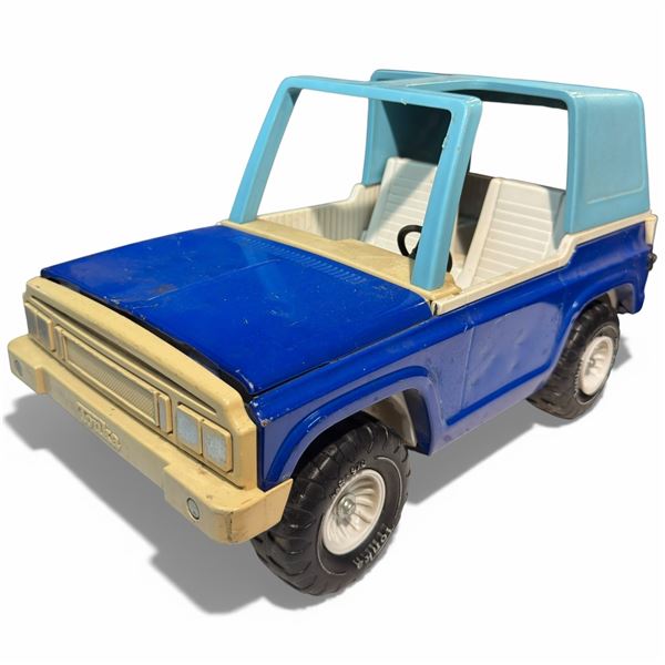 Blue Tonka Ford Bronco Large Model Metal 17-Inch