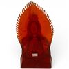 Image 2 : Vintage Chinese Red Resin Sculpture Avalokitesvara 10.5-Inch