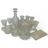 Image 1 : Assorted Crystal Glass Collection Decanter Cups Bowls Plate & Parfait Glasses