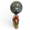 Image 1 : Vintage Imperial Brass Polished Fire Extinguisher Touch Activated Lamp 37-Inch