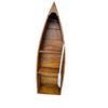 Image 1 : Rustic Rowboat Style Tabletop Curio Shelf