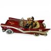 Image 1 : 1950s Theme Cruisin' Car Guillermo Forchino Comic Art Caricature Sculpture Resin