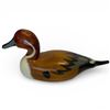 Image 2 : Vintage Northern Pintail Hand-Carved & Painted Wood Duck Decoy 16-Inch