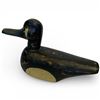 Image 1 : Vintage Rustic Handcarved & Painted Wood Duck Decoy 11-Inch