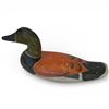 Image 2 : Vintage Hand-Carved & Hand-Painted Wooden Mallard Duck Decoy 16-Inch