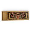 Image 2 : Clarence a Wells Painted Salmon Box West Coast First Nations Art 18 IN 7.5 IN