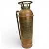 Image 1 : Vintage Brass Imperial Fire Extinguisher 24-Inch Tall