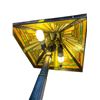 Image 3 : Quoizel Stephen Style 2 Light Table Lamp, Featuring a Tiffany-Style Geometric Stained Glass Shade
