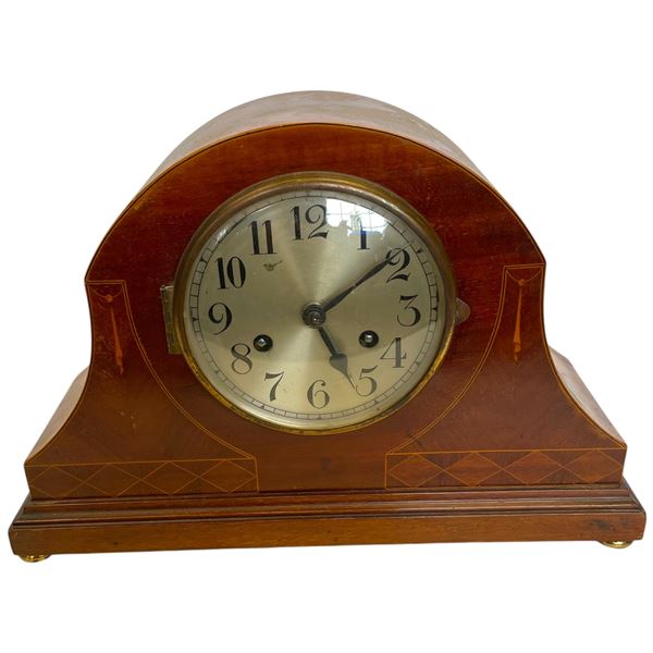 Napoleon Hat Style Mantel Clock Haller or Smiths Enfield Manufactred