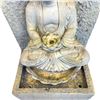 Image 2 : Tranquil Buddha Water Feature, Which is a Decorative Garden Fountain Featuring a Sitting Buddha T...