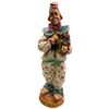 Image 3 : Large Vintage Plaster Clown 24-Inch Tall & Porcelain Hanging Clown