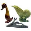 Image 1 : Ceramic Pottery Collection Blue Mountain Pottery Duck 11.5-Inch Beauceware 552 & Crown Ceramics 703