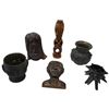 Image 1 : Collection of Tribal Pieces from New Zealand, South America, Hawaii & Africa 9.75-Inch Tallest