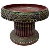 Image 3 : Decorative Home Decor: Balinese Sculpture, Pottery Pieces, Thai Pedestal Bowl 6.5-Inch & More