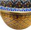 Image 6 : Traditional Thai Benjarong Porcelain Bowls Hand-Painted Ceramic Lidded Jars Narai Phand 9-Inch