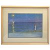 Image 1 : Framed Reproduction Painting Girl on the Beach in Skagen Peder Severin Krøyer 1904
