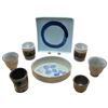 Image 1 : Studio Ceramic Pottery Assemblage: Bowls, Mugs and 8.25x8.25 Plate