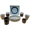 Image 2 : Studio Ceramic Pottery Assemblage: Bowls, Mugs and 8.25x8.25 Plate