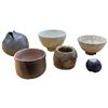 Image 2 : Studio Pottery Assortment Bowls & Vases, Eggshell Vase is 5-Inch Tall