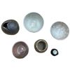 Image 3 : Studio Pottery Assortment Bowls & Vases, Eggshell Vase is 5-Inch Tall