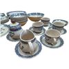 Image 2 : Johnson Brothers Stoke on Trent Staffordshire Old Granite Hearts & Flowers Ironstone 46-Piece Set