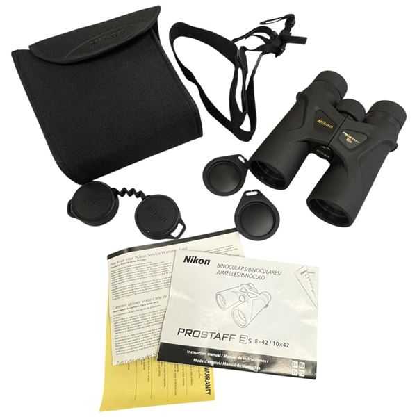 Nikon Prostaff 3S Binoculars 10x42 Mint Condition