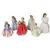 Image 1 : Party of Six Royal Doulton Figurines HN1678, HN2109, HN2434, HN2996 & HN3219 and HN3423