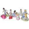 Image 1 : Royal Doulton Figurine Collection: HN3212, NH3213, HN2995, HN3435, HN1680, CH6, CH5 & CH4