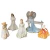 Image 1 : Royal Doulton Figurines HN3123 HN3036 HN3488 HN3220 & Thomas Kinkade Heaven's Embrace Figurine
