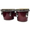 Image 3 : Bongo Drums Wooden with One Damaged Skin