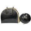 Image 1 : Vintage Brunswick 139 B14 Black Beauty Bowling Ball & Bag