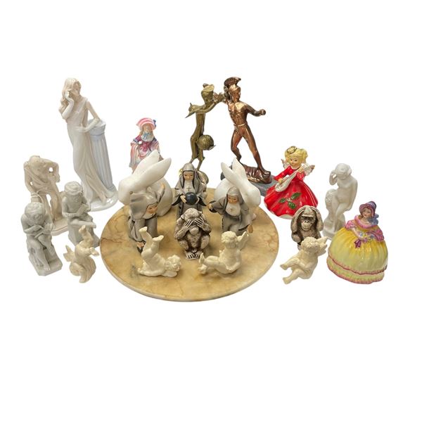 Collection of Assorted Decorative Collectable Figurines