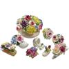 Image 1 : Vintage Porcelain or Bone China Floral Arrangements British Manufacturers