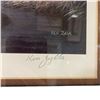 Image 2 : 1984 Ken Zylla Commemorative Duck Stamp Print 20 IN X 24 IN Framed Titled a Likely Refuge