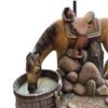 Image 2 : Vintage Chalkware Horse Lamp with Some Chips